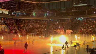 HC Fribourg-Gottéron Play-off 2021/22 - Entrée des joueurs par le dragon | HD