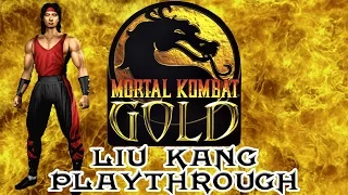 Mortal Kombat Gold Liu Kang Playthrough (Difficulty : Ultimate) #freemk4