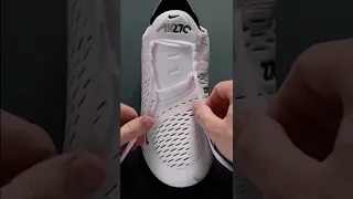 Best way to Lace Air Max 270 - How to Lace Sneaker Tutorial 4K HD