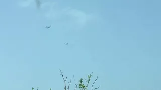 V-22 Ospreys over Puerto Rico