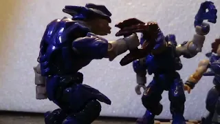 Fall of Reach | halo mega bloks stop motion.