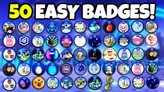 50 EASIEST BADGES TO CLAIM in THE HUNT ROBLOX