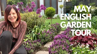 May 2022 || Zone 8 English Garden Tour 🐝💜🍀😊☀️