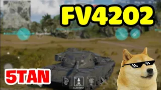 5Tan - FV4202 - War Thunder Mobile