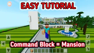 How To Build House in Minecraft Using Command Block