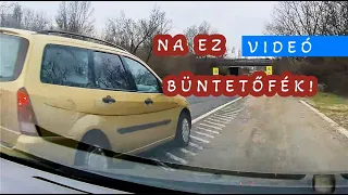 Akkorát BÜNTETŐFÉKEZETT a Ford sofőrje, hogy ki kellett térni a sávból