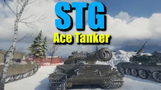 World of Tanks || STG Gameplay #1 (4k dmg, 4 kills, ace tanker)