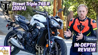 The 2024 Triumph Street Triple 765 R is a Class Leading, Sporty Bargain (under $10k)