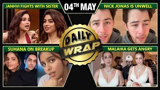 Janhvi Fights With Sister Khushi?, Nick Jonas Is Unwell, Suhana On Breakup| Top 10 News