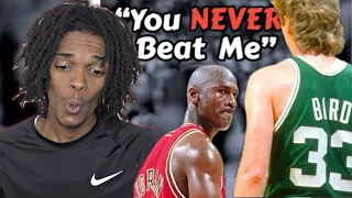 The Best Larry Bird vs Michael Jordan Story Ever Told REACTION