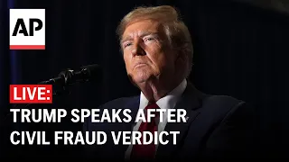 Trump speaks after New York civil fraud ruling (Full remarks)