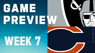 Las Vegas Raiders vs. Chicago Bears | 2023 Week 7 Game Preview