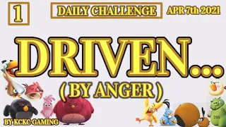 ANGRY BIRDS 2 DAILY CHALLENGE Today, Apr 7 2021 Frustrating,difficult game before KING PIG PANIC