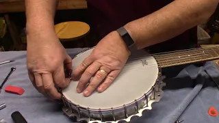 Dean Backwoods 6 string Banjo Setup