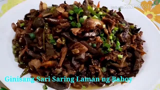 GINISANG SARI SARING LAMAN LOOB NG BABOY (LUTONG DAVAO TV)