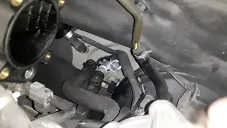 2008 nissan versa heater core leak.