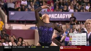 Sarah Finnegan (LSU) Floor 2019 NCAA Championship Final