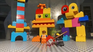 Comienzo de la lego película 2 + invasión Duplo