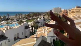 ASMR | Hotel Room Tour On Holiday (Tracing, Scratching, Lens Tapping) 🇪🇸