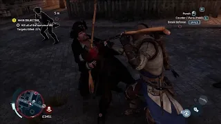 Connor Vs Charles Lee,s Security Guards Assassin's Creed 3 Remastered Walkthrough Gameplay.