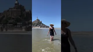 Walking on water and quicksand at Mont Saint-Michel