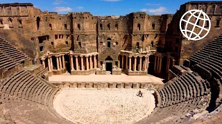 Ancient City of Bosra, Syria  [Amazing Places 4K]