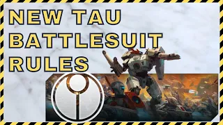New Tau Battlesuit Rules and a Theory