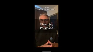 Discerning the Priesthood with Father Ken Geraci - Religious Life vs. Diocesan Life