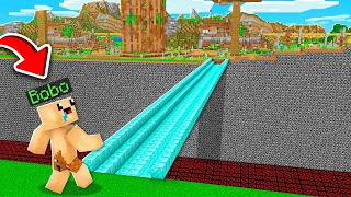 BOBO UKRYWA TO pod PODŁOGĄ na BOBOWICACH w Minecraft! (ogromne) 😱