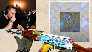 ohnepixel is amazed by AI generated case hardened skins