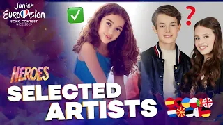 Junior Eurovision 2023 | All Selected Artists (So Far)