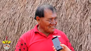 Entrevista com o Cacique Tabata Kuikuro nos Jogos do Xingu 2015