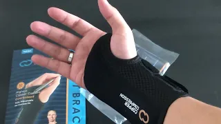 Copper Compression Recovery Wrist Brace