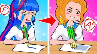 FUNNY DIY SCHOOL HACKS || Easy Crafts and Hacks For Back To School