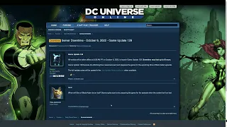 DCUO Witching Hour seasonal & Game Update 129  (Downtime up to 8 hours)