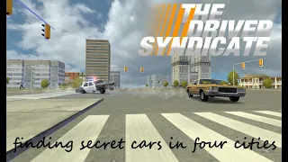 The Driver Syndicate | finding secret cars in four cities