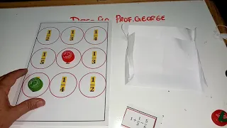 Jogo desafio das frações Prof George - Matemática em movimento.