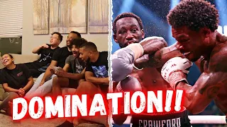 HILARIOUS Reaction to Terence Crawford DESTROYING Errol Spence Jr and UFC 291 at the SAME TIME!