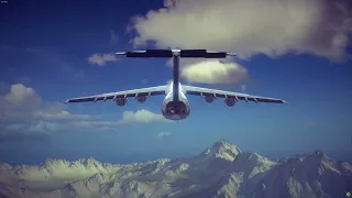 LockHeed C-5 Galaxy shot down by guided missile