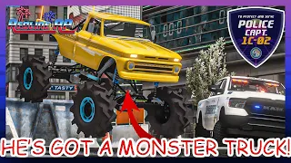 GTA 5 Roleplay - RedlineRP - MONSTER TRUCK VS THE BEST COPS!   # 279