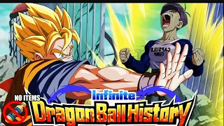 ALL MISSIONS COMPLETE! NEW INFINITE DRAGON BALL HISTORY STAGE 17: Vs. Bond of Master & Disciple