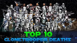 Top 10 Saddest Clone Deaths | Star Wars The Clone Wars | Top 10s