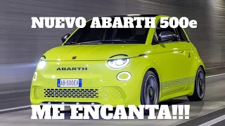 NUEVO ABARTH 500E, EL DEPORTIVO ELECTRICO DEMOCRATIZADO, ME ENCANTA!!!!! NOTICIAS / OPINION 🚗