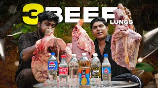 Soaked Beef Lungs | Beef Organs Cooking | Beef Lungs Roasted |