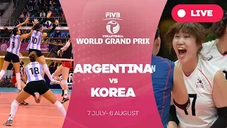 Argentina v Korea - Group 2: 2017 FIVB Volleyball World Grand Prix