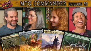 Commander Gameplay Brian Kibler vs Olivia Gobert-Hicks vs Dana Fischer vs Blackneto EP 32