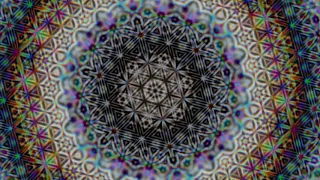 FRACTAL FLOWER OF LIFE SACRED GEOMETRY THETA DELTA BINAURAL BEAT MEDITATION 4HZ