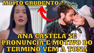 Ana Castela se PRONUNCIA sobre TÉRMINO com Gustavo Mioto e MOTIVO vem a tona