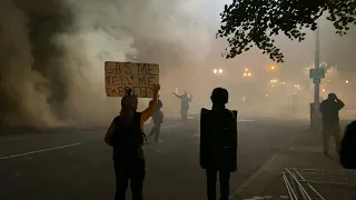 Tear gas in Portland as angry demonstrators continue nightly protests | AFP
