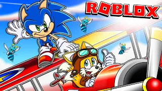 SONIC Joins Tails' FLIGHT SCHOOL! - Sonic Speed Simulator 🔵💨 (ROBLOX)